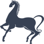 Courageous Horse Sticker