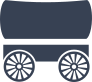Covered Wagon Sticker