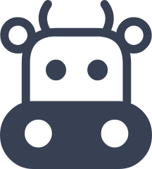 Cow Sticker