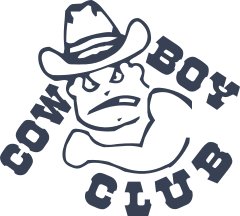 Cowboy Club Sticker