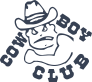 Cowboy Club Sticker
