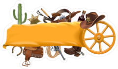 Cowboy Supplies Sticker