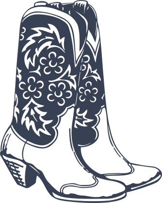 Cowgirl Boots Sticker