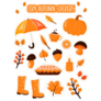 Cozy Autumn Sticker Sheet