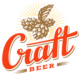 Craft Beer Logo Sticker