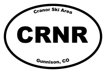 Cranor Ski Area Oval Sticker
