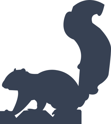 Crawling Squirrel Sticker