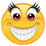 Crazy Big Smile Emoji Sticker