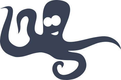 Crazy Octopus Sticker