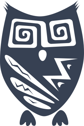 Crazy Owl Bird Sticker