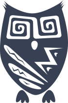 Crazy Owl Bird Sticker