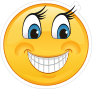 Crazy Smiling Emoji Sticker