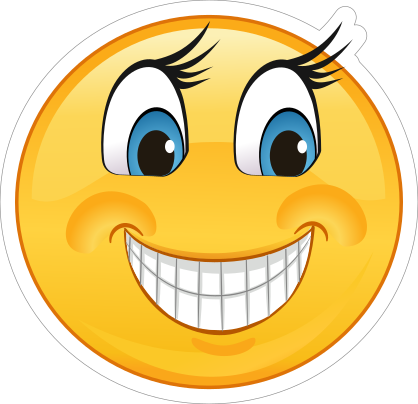 Crazy Smiling Emoji Sticker