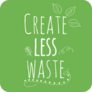 Create Less Waste Sticker