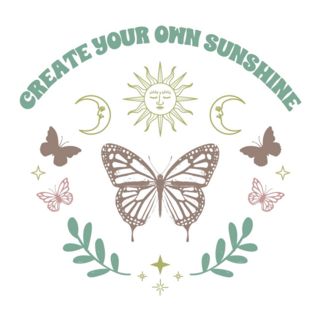 Create Your Own Sunshine Celestial Sticker