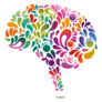 Creative Concept Of The Human Brain Sticker