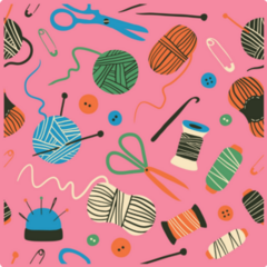 Creative Hobby  Pattern Sticker