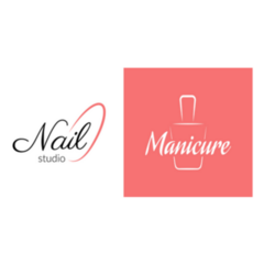 Creative Manicure Logo Sticker