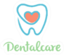 Creative Teeth Heart Logo Dental Care Sticker