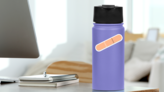 Creative Vector Illustration Of Adhesive Bandage Medical Sticker on a Water Bottle (New) example
