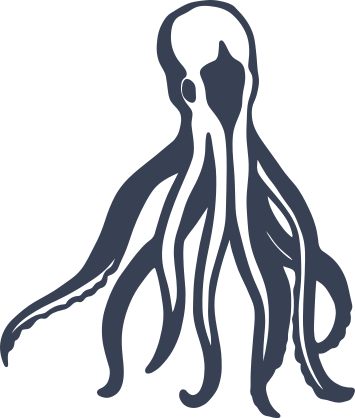 Creepy Octopus Sticker