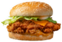 Crispy Cheesy Chicken Patty Burger Sticker