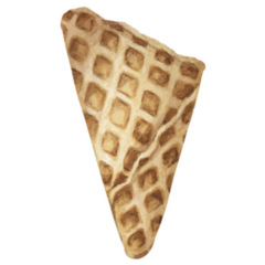 Crispy Waffle Cone Ice Cream Sticker