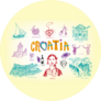 Croatia Culture And Tourist Spots Sticker