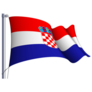Croatia Flag National Banner Sticker
