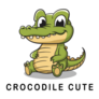 Crocodile Cute Cartoon Sticker