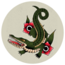 Crocodile Tattoo Sticker