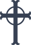 Cross With Ring Sticker
