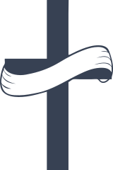 Cross With Sash Sticker