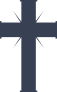 Cross With Sticks Sticker