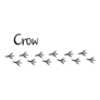 Crow Prints Icon Sticker