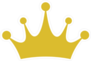 Crown Icon Vector Sticker