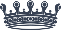 Crown With Round Gems Sticker