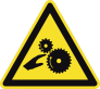 Crushing Gear Sign Sticker