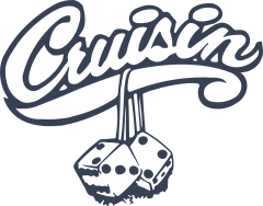 Crusin With Dice Sticker