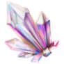 Crystal Illustration Sticker