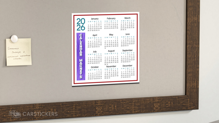 CS Calendar Magnets - Square Gallery 1