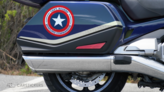 CS Motorcycle Stickers Applied