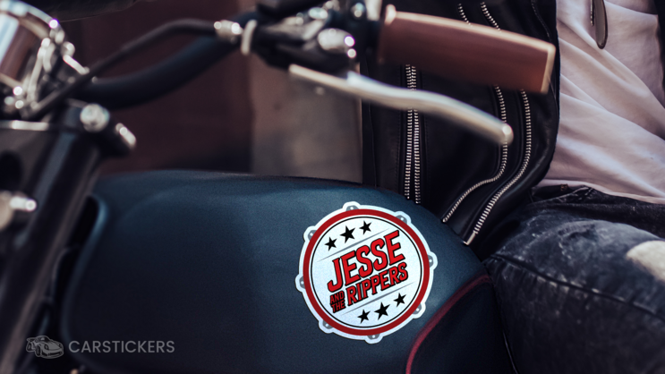CS Motorcycle Stickers Interaction