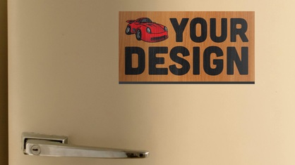 CS Printed Wood Magnets Gallery Image 1