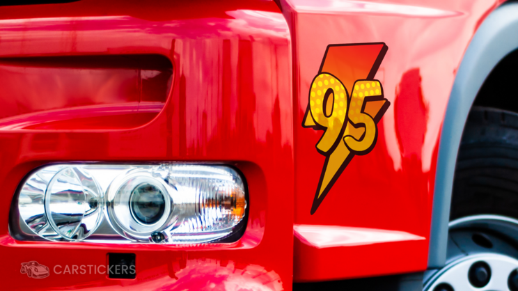 CS Semi Truck Stickers Applied
