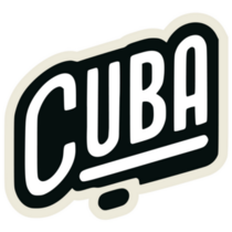 Cuba Country Font Sticker 
