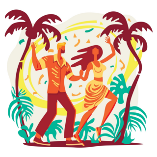 Cuba Country Of Dance Sticker