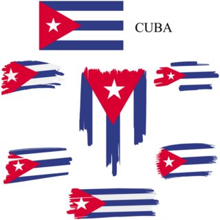 Cuba Flag Sticker Sheet