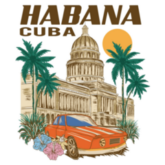 Cuba Havana Graphic Sticker