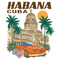 Cuba Havana Graphic Sticker